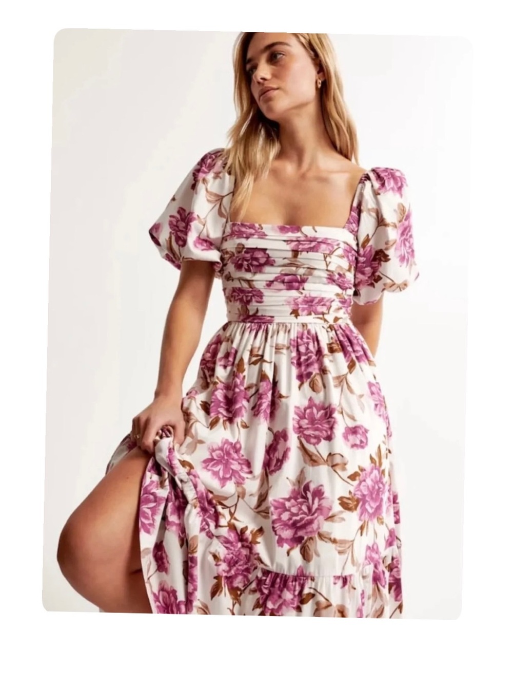 Abercrombie & Fitch Emerson Midi Dress - Picture 2 of 5